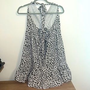 Open back summer dress